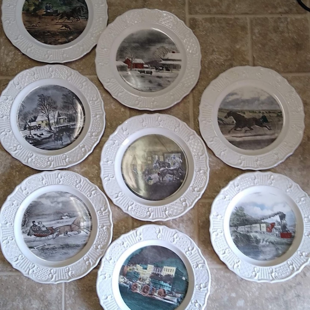 Plates, decorative